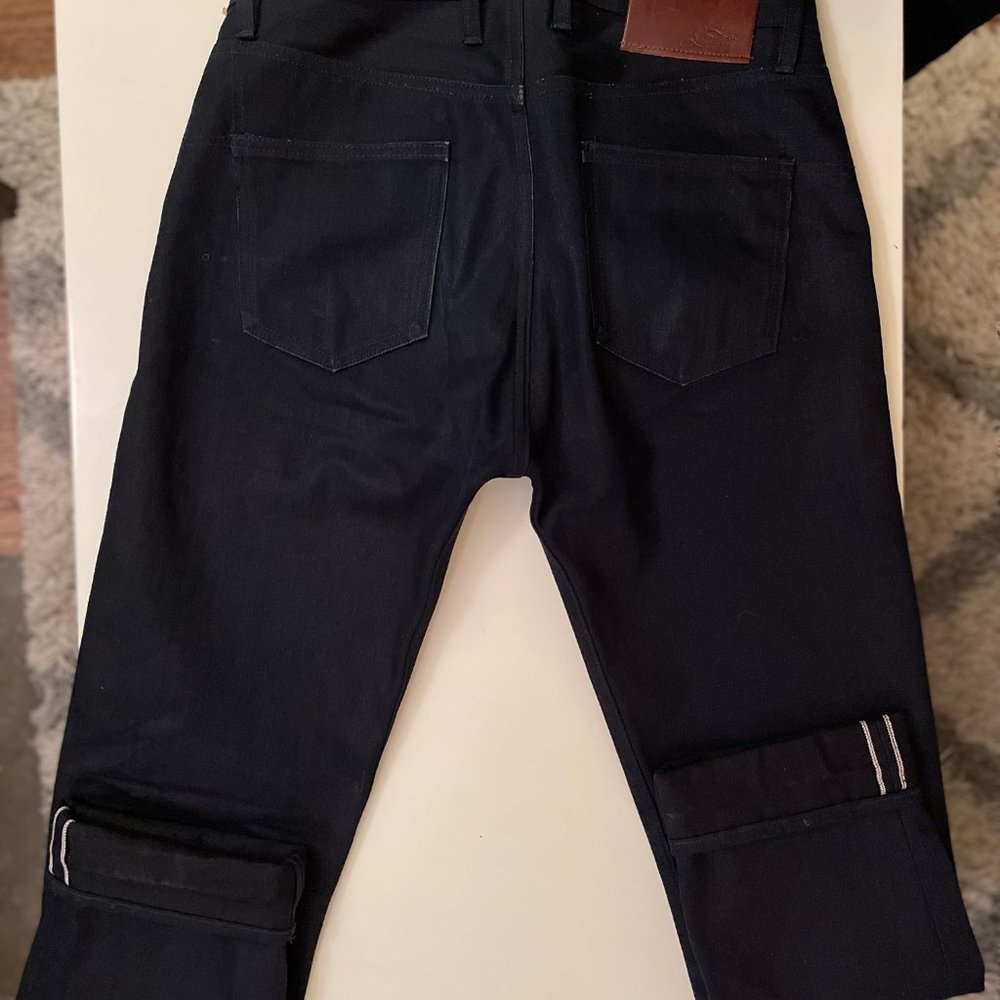 3Sixteen CT-120X Classic Tapered Shadow Selvedge - Picture 9 of 11
